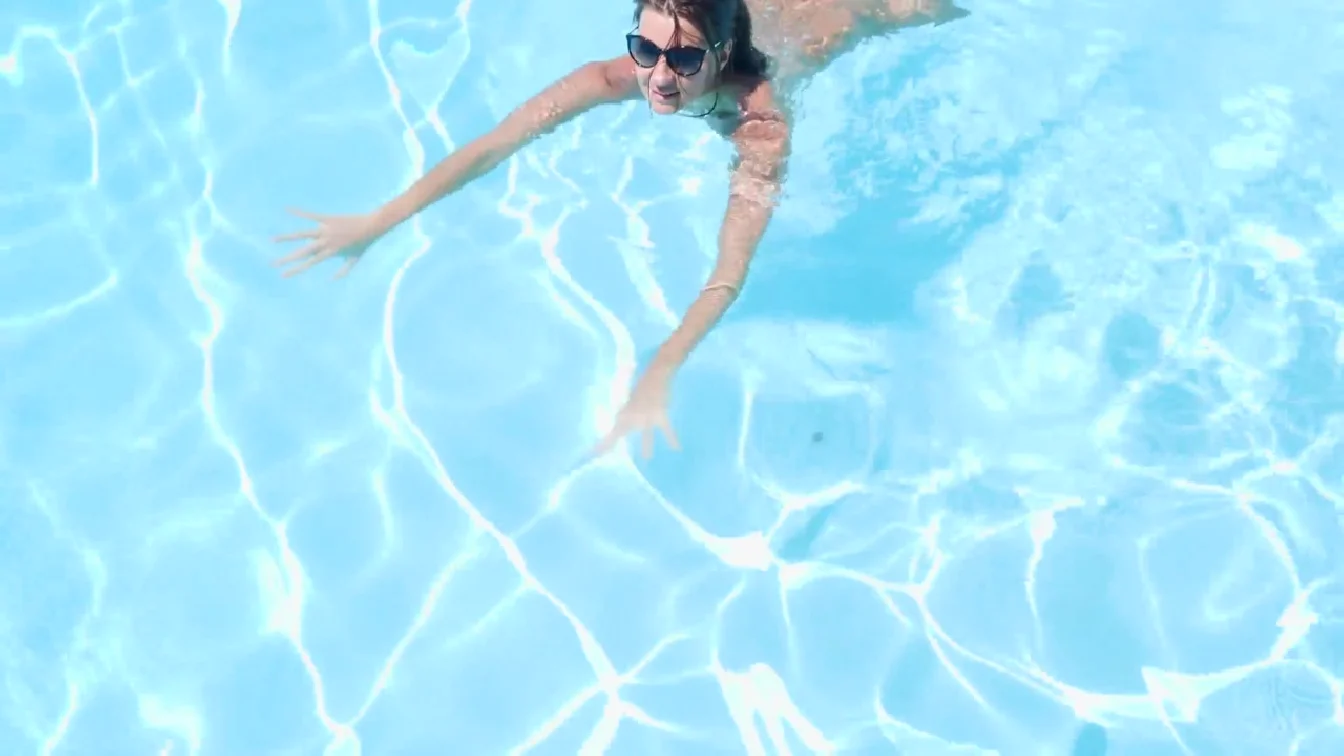 Stunning Melena A Pool By The Sea XXX
